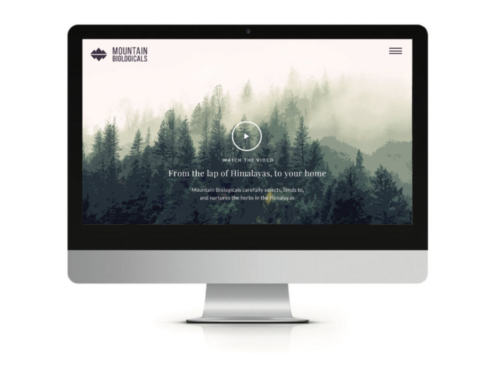 mountain biologicals website design