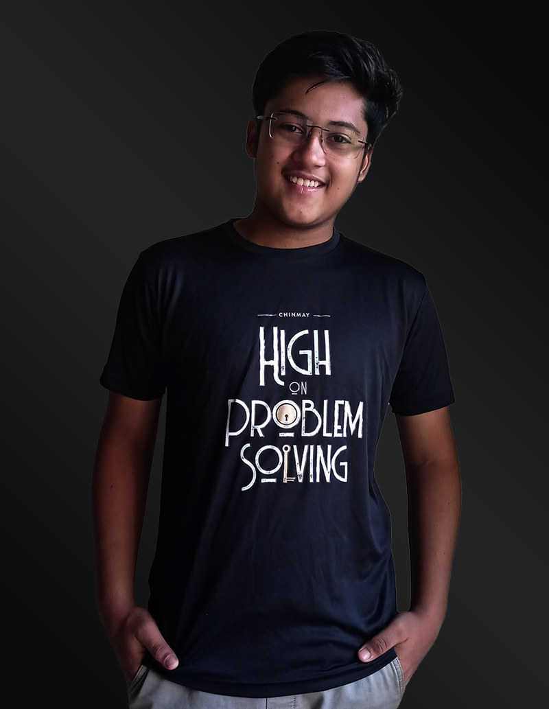 Chinmay- High on problem solving - team Ideoholics