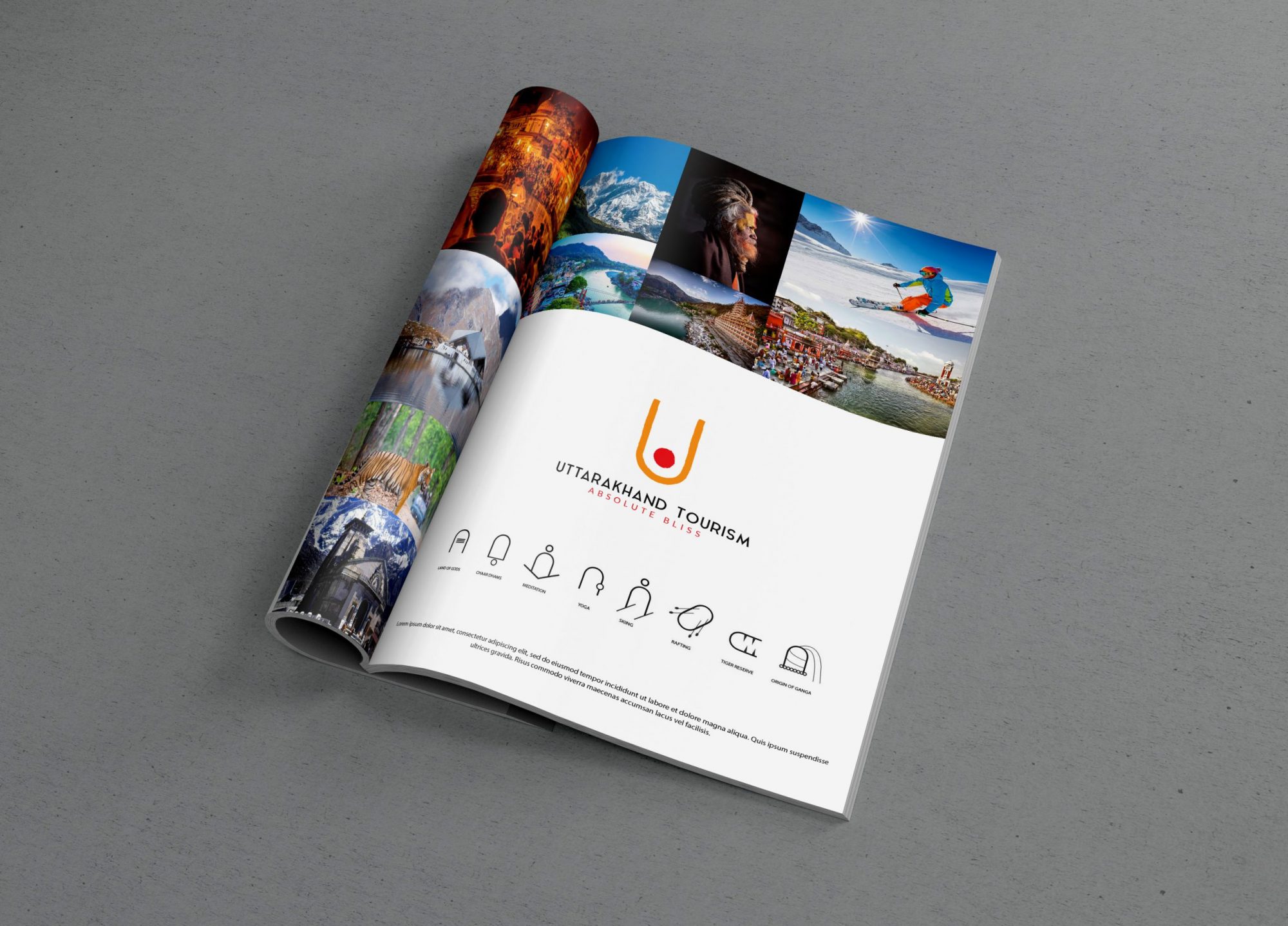 uttarakhand tourism magazine ad