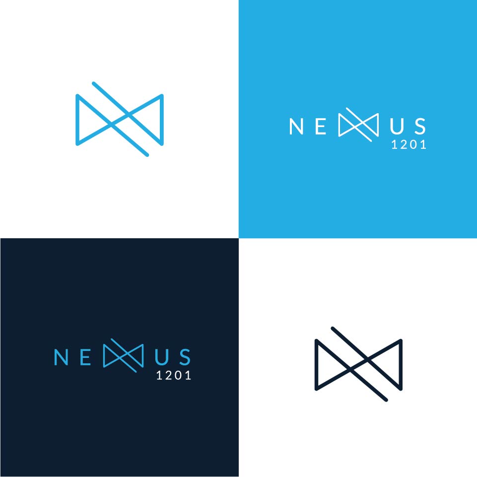 Brand Identity design for Nexus- Co-working space in Atlanta