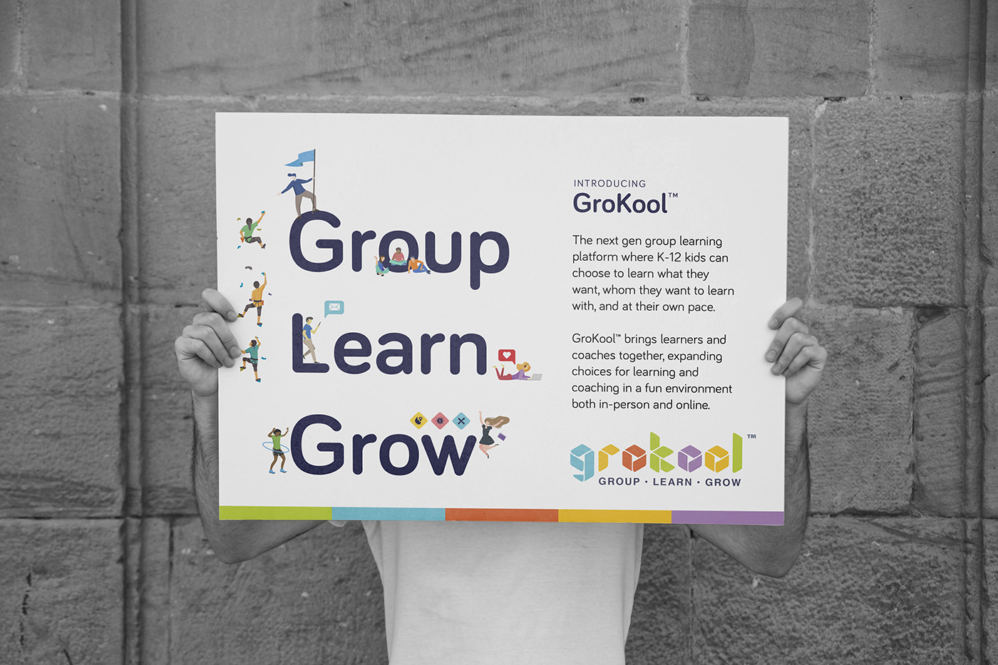 grokool poster group learn grow